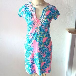 Lily Pulitzer short sleeve resort dress Sz XS